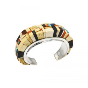 Stacked sterling silver bracelet