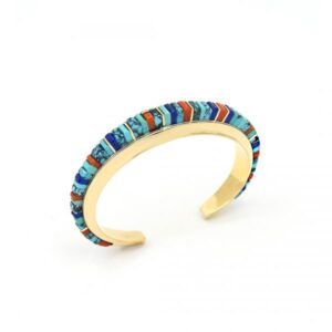Gold inlaid bracelet