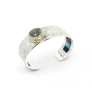 Tuft Casted sterling silver bracelet