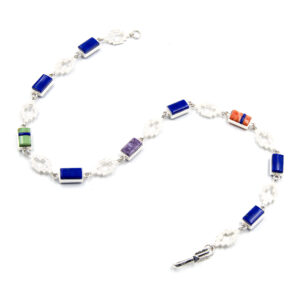 Storm Cloud Design Sterling Silver Necklace by James Little