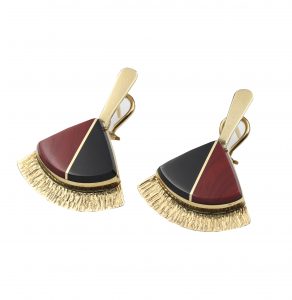 MAKTIMA, DUANE – 14K GOLD EARRINGS