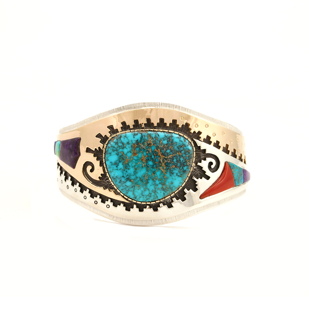 Vintage Native American Sterling Silver Single Row Graduated Turquoise  Bracelet For Women - Mountain Of Jewels Jewelry & Watches:Ethnic, Regional  & Tribal:Bracelets & Charms