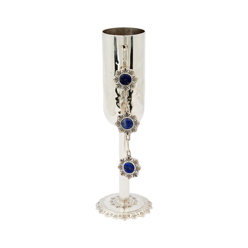 Carlon Tsun Ami Sterling Silver Champagne Glass