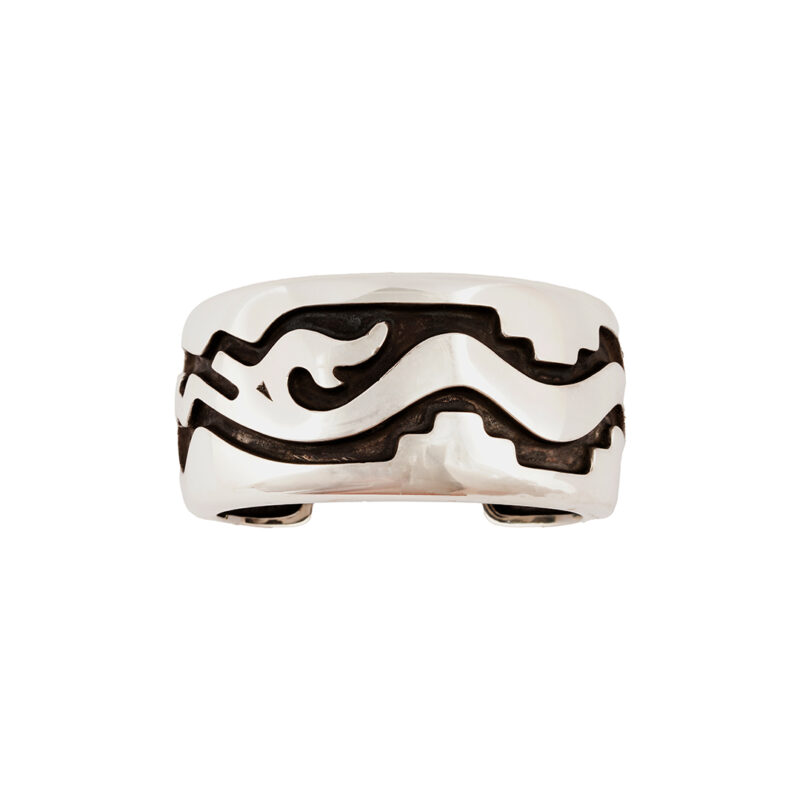 Don Supplee Sterling Silver Avanyu Bracelet