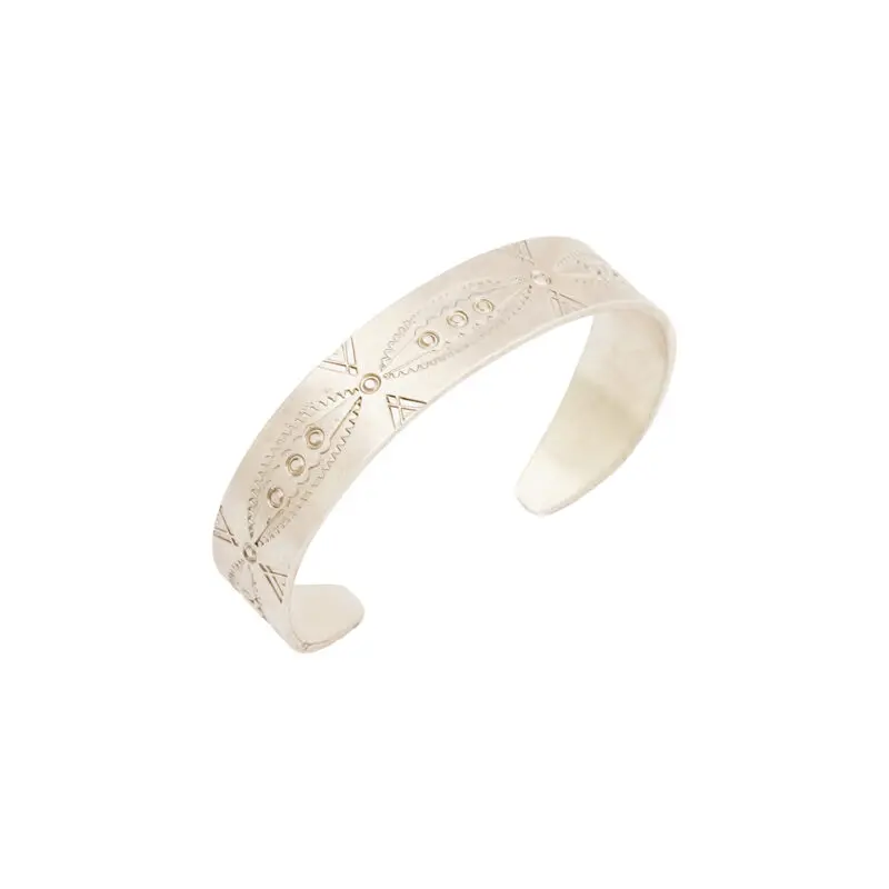 Tim Blueflint Sterling Silver Bracelet With Gold