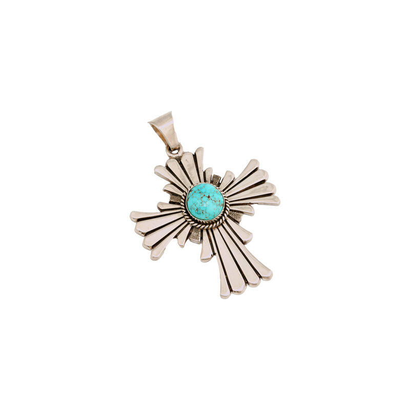Thomas Jim Sterling Silver Cross Pendant