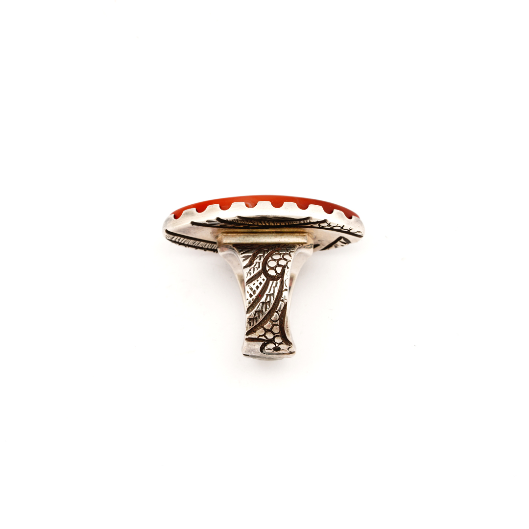 Jarad Chavez Jasper Sterling Silver Ring — view 5