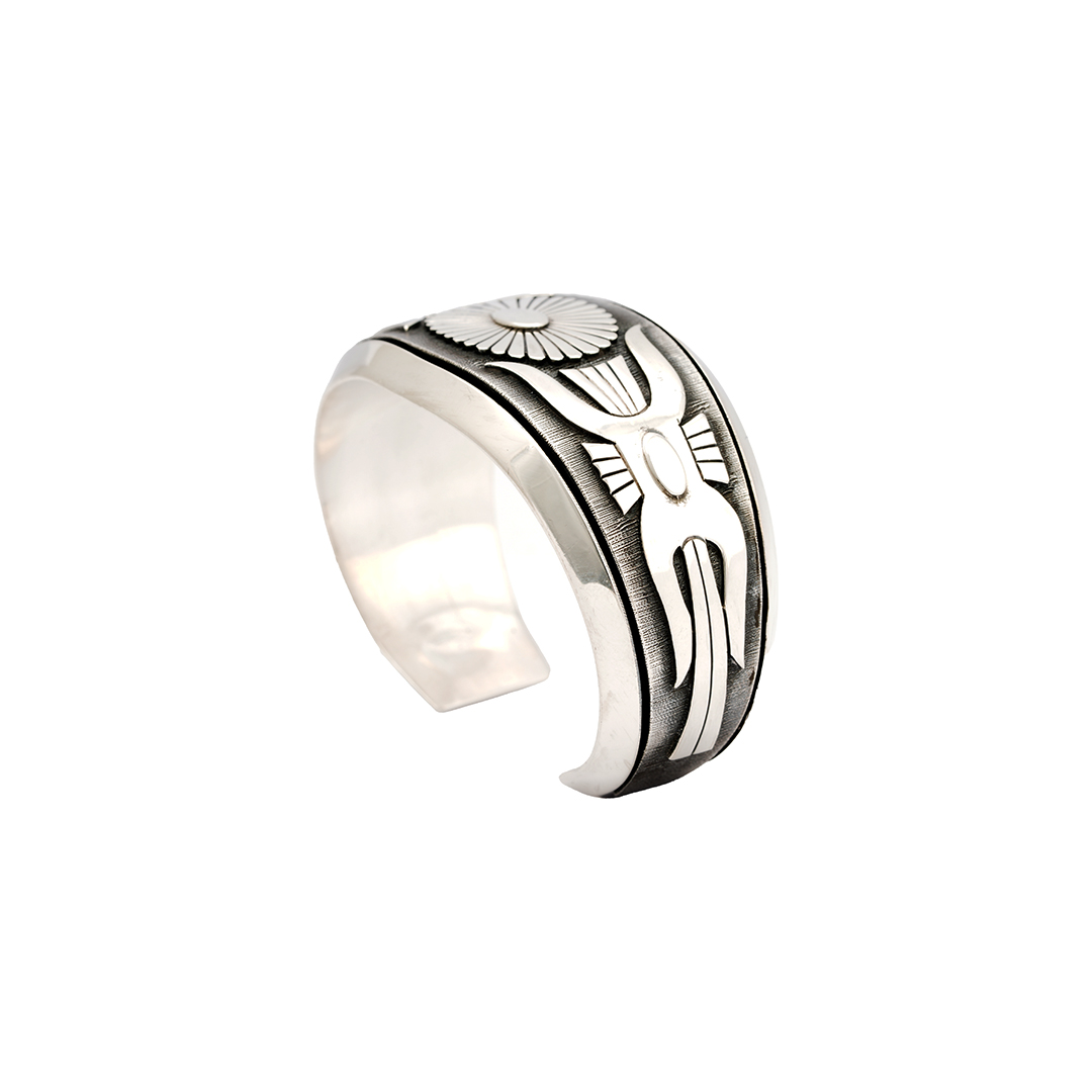 Howard Nelson Sterling Overlay Bracelet — view 2
