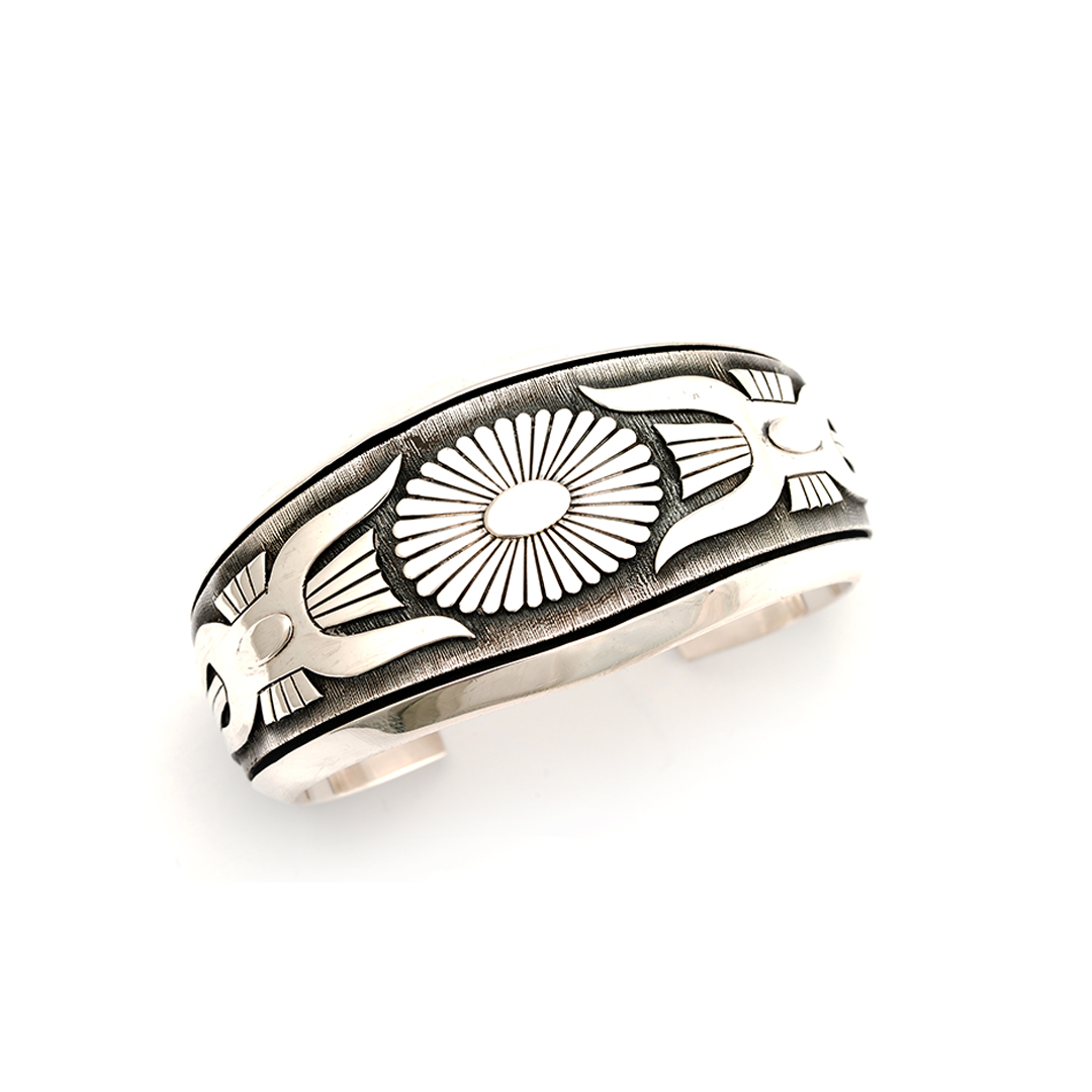 Howard Nelson Sterling Overlay Bracelet — view 3