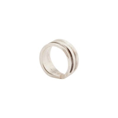 James Faks Sterling Band Ring