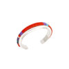 Victor Beck Sterling Silver Inlaid Bracelet