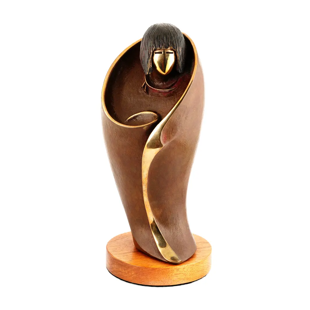 Bronze collaboration by Al Qoyawayma and Charles Supplee