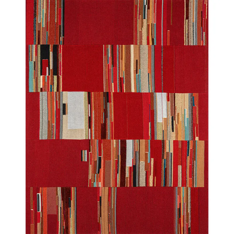 Rhiannon Griego Handwoven Weaving In Frame