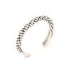 RedSun – Tol-pi-yiné Simbola (Tol-pi) Pixel Twisted Sterling Silver Bracelet