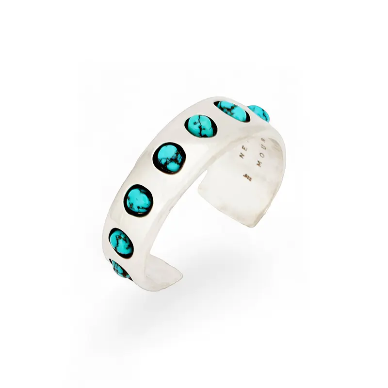 Rawdin, Kim Ten Lone Mountain Stone Sterling Silver Bracelet