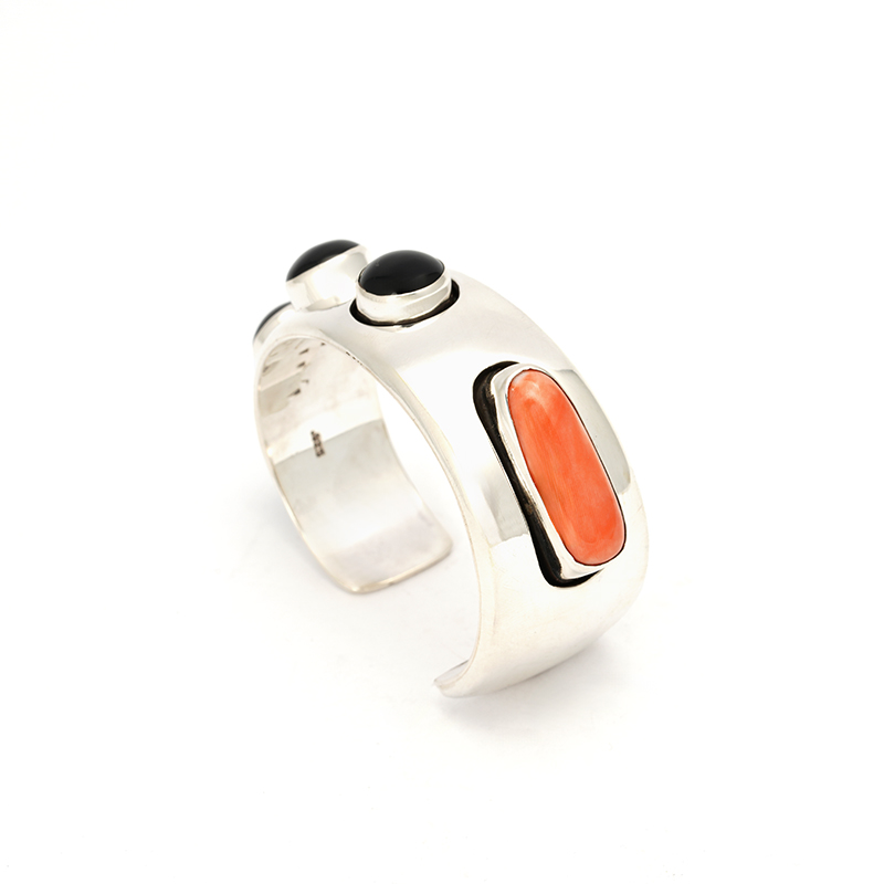 Rawdin, Kim Sterling Silver  5 Stone Bracelet