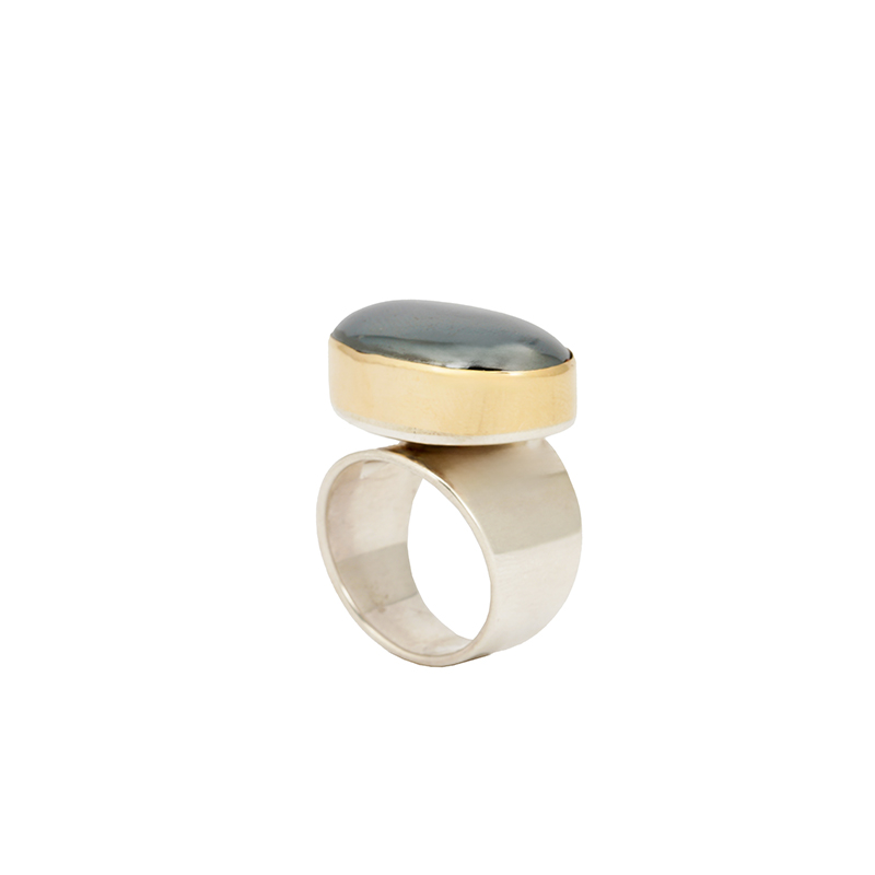 Rawdin, Kim Hematite Ring