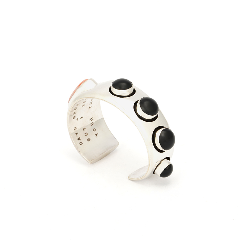 Rawdin, Kim Sterling Silver 5 Stone Bracelet — view 2