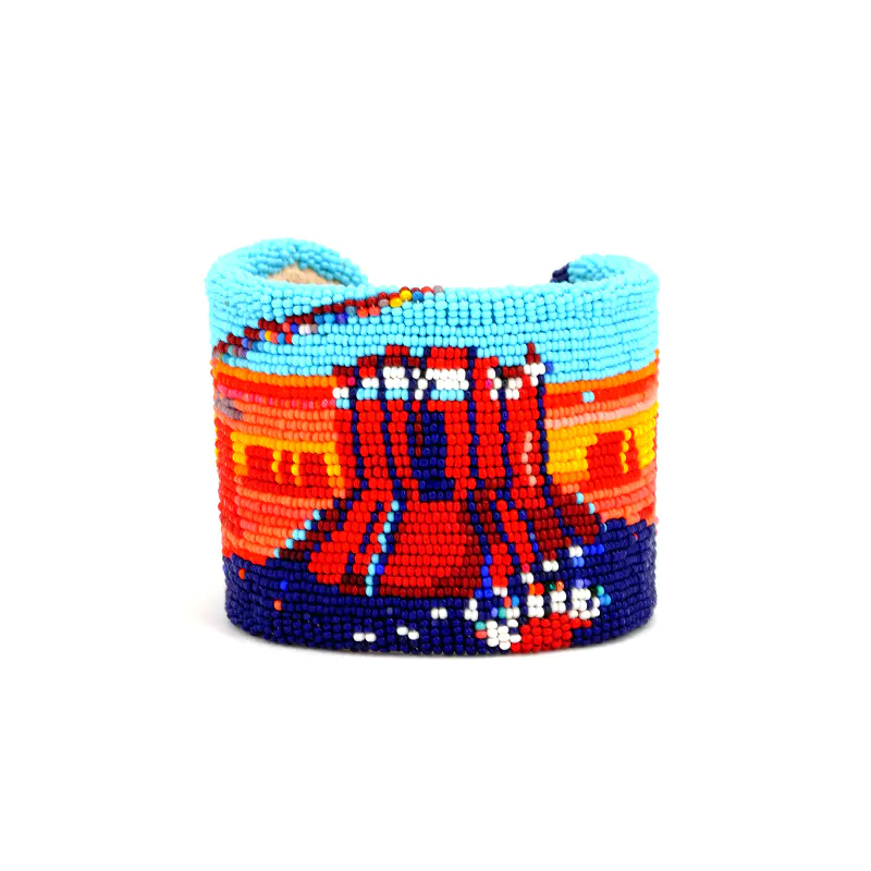 Amerman, Marcus Monument Valley Beaded Cuff