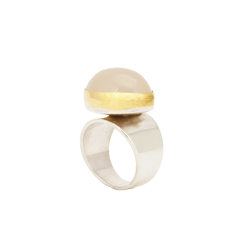 Rawdin, Kim Silver Moonstone Ring