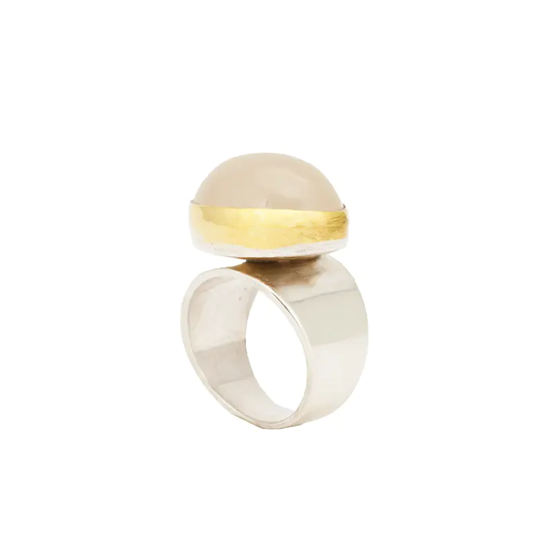 Rawdin, Kim Silver Moonstone Ring