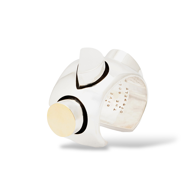 Rawdin, Kim Sterling Silver Sculptural Bracelet — view 2