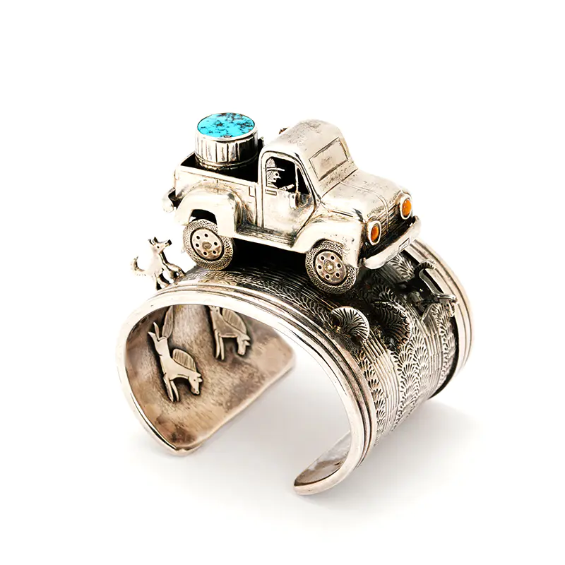 Clarence & Russell Lee Figure Truck Bracelet