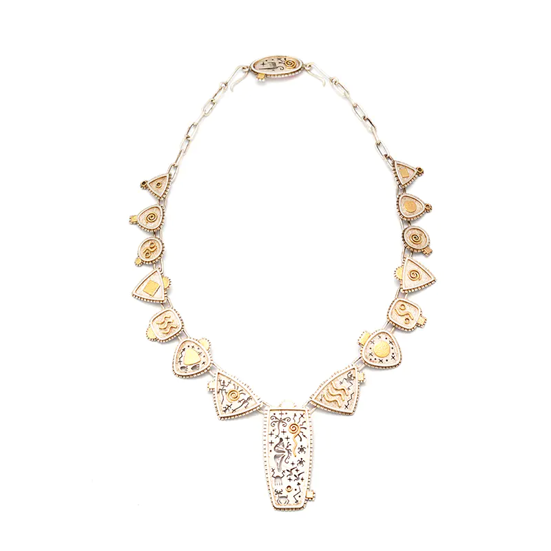 Panteah, Myron Multi-Shape Necklace