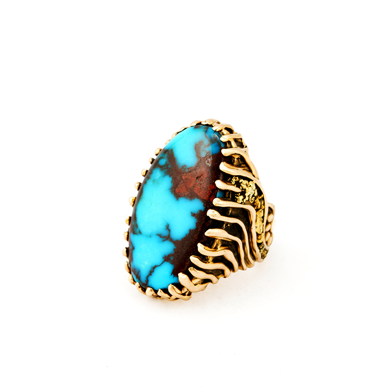 Hartman, John High-Grade Bisbee Gold Ring