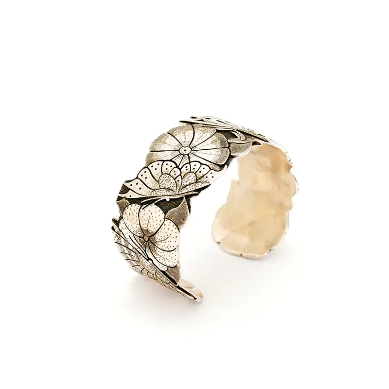 Benn Sterling Silver Overlay Butterfly Bracelet