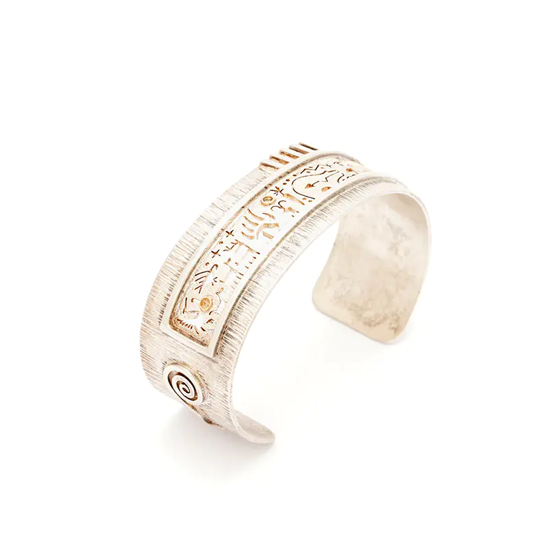 Panteah, Myron Sterling Silver Bracelet