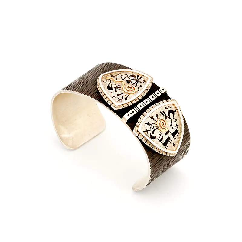 Panteah, Myron Sterling Silver Bracelet