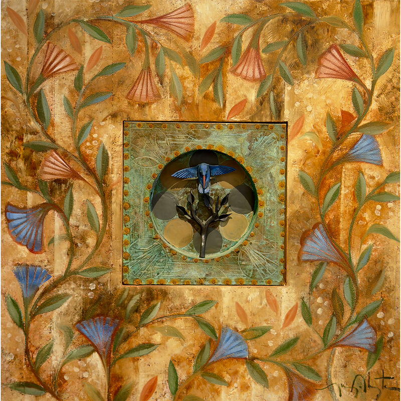Abeyta, Tony - Mixed Media Painting On Board