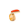 Begay, Harvey 14k Gold Ring “Coral”